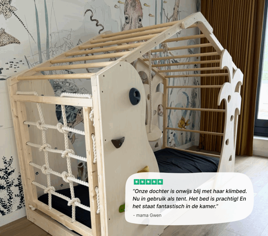 Gymbed voor peuters - Adventure Beds