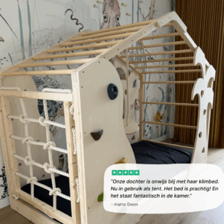 Gymbed voor peuters - Adventure Beds