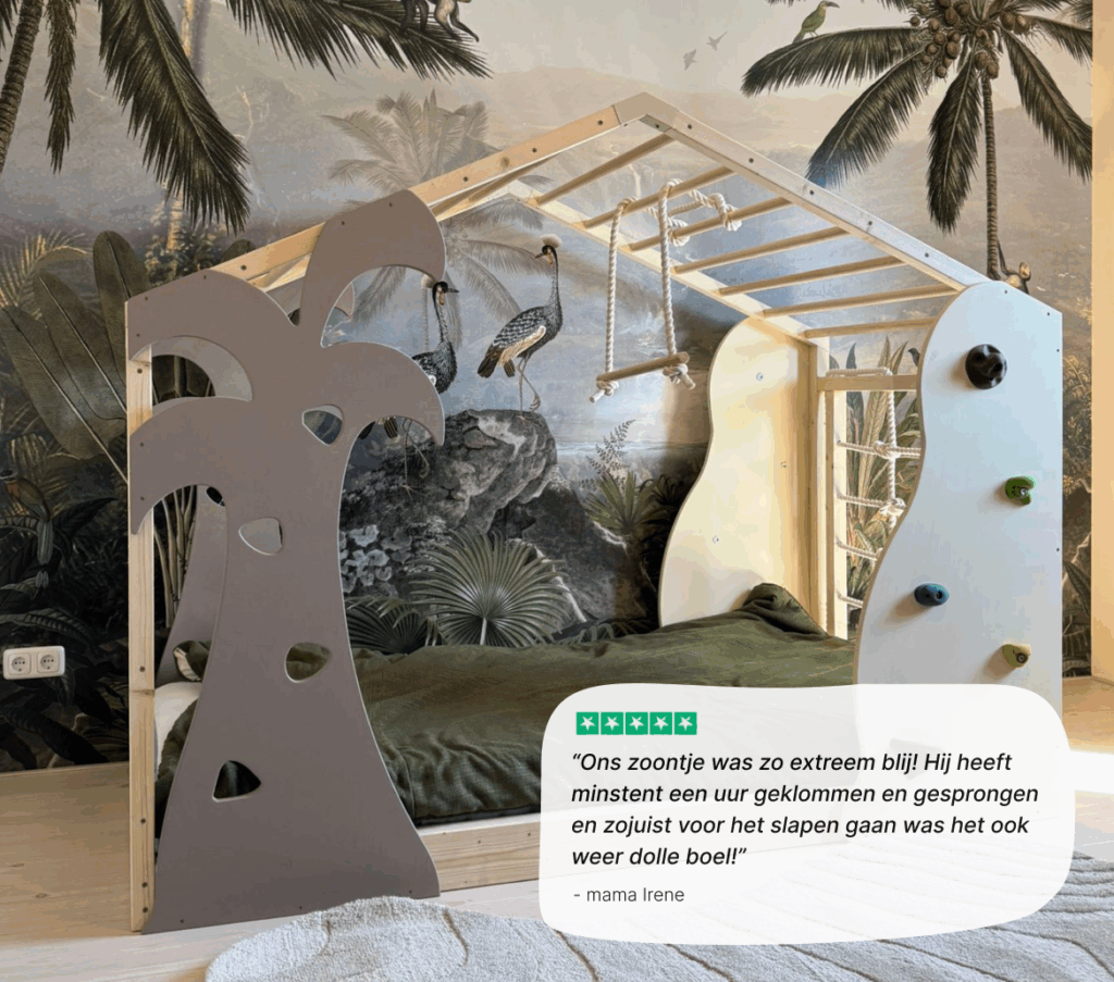 Klimbed voor peuters - Adventure Beds
