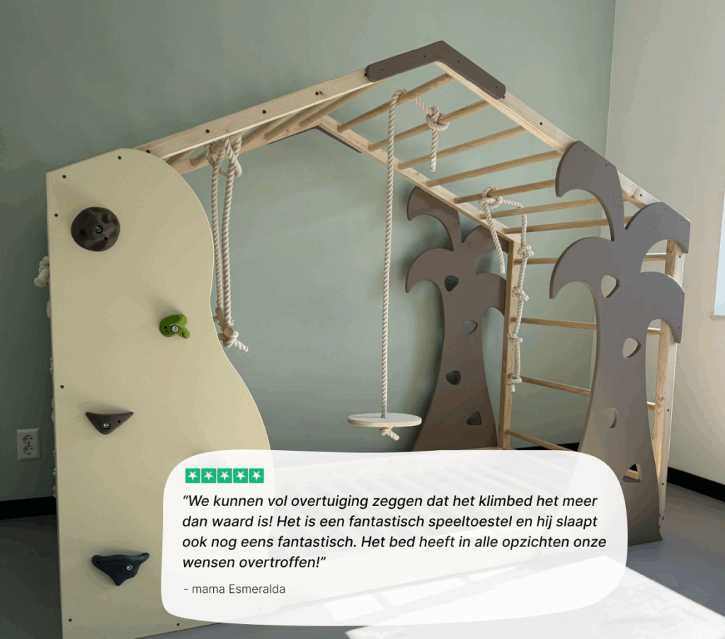 Montessori klimbed voor peuters en kinderen