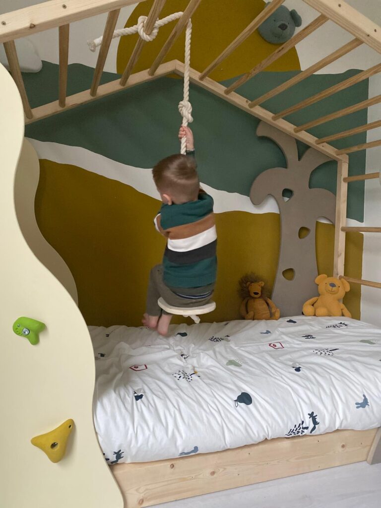 Houten balans schommel - Adventure Beds
