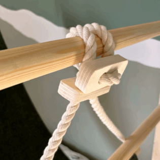 Hangmat voor klimbed