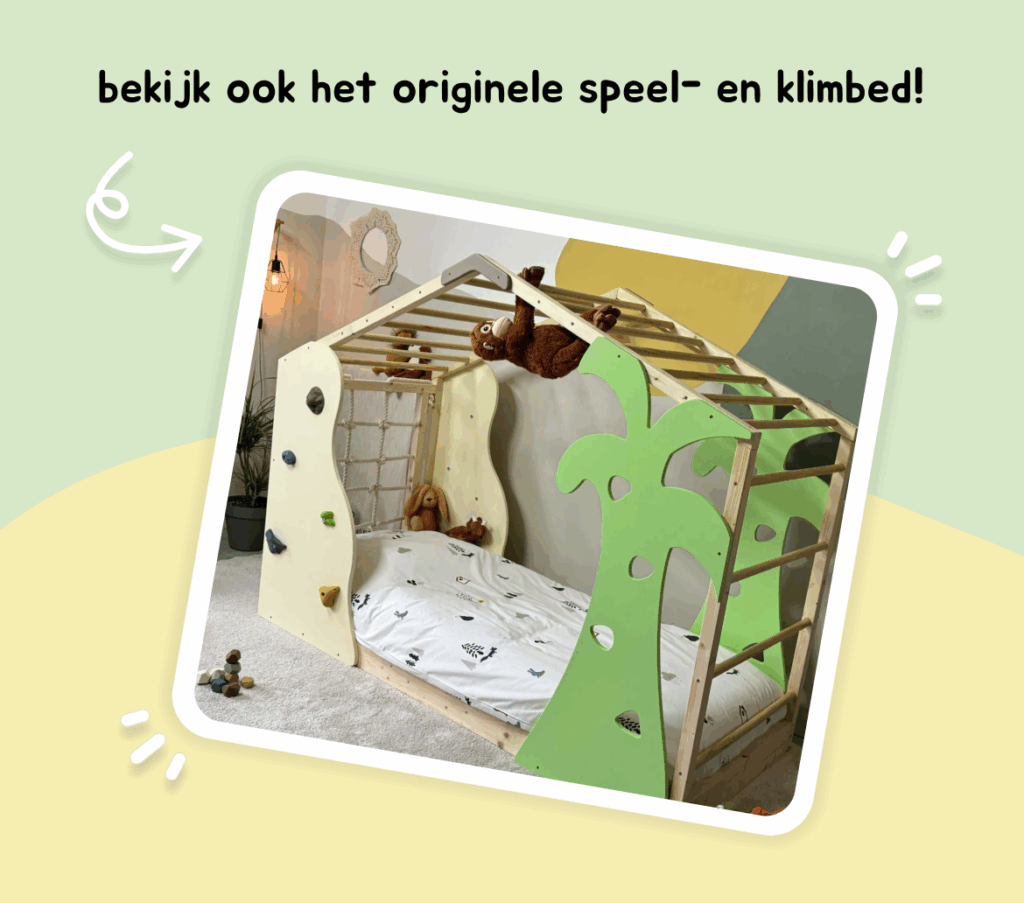 Montessori klimbed voor peuters en kinderen