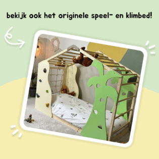 Montessori klimbed voor peuters en kinderen