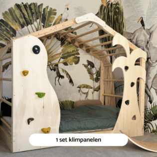 Montessori vloerbed - 1 set panelen