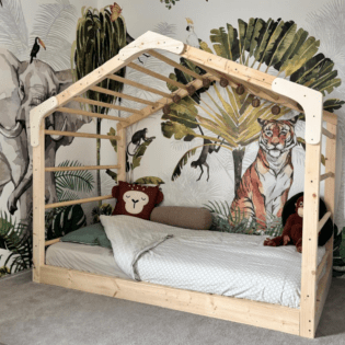 Montessori vloerbed klimbed