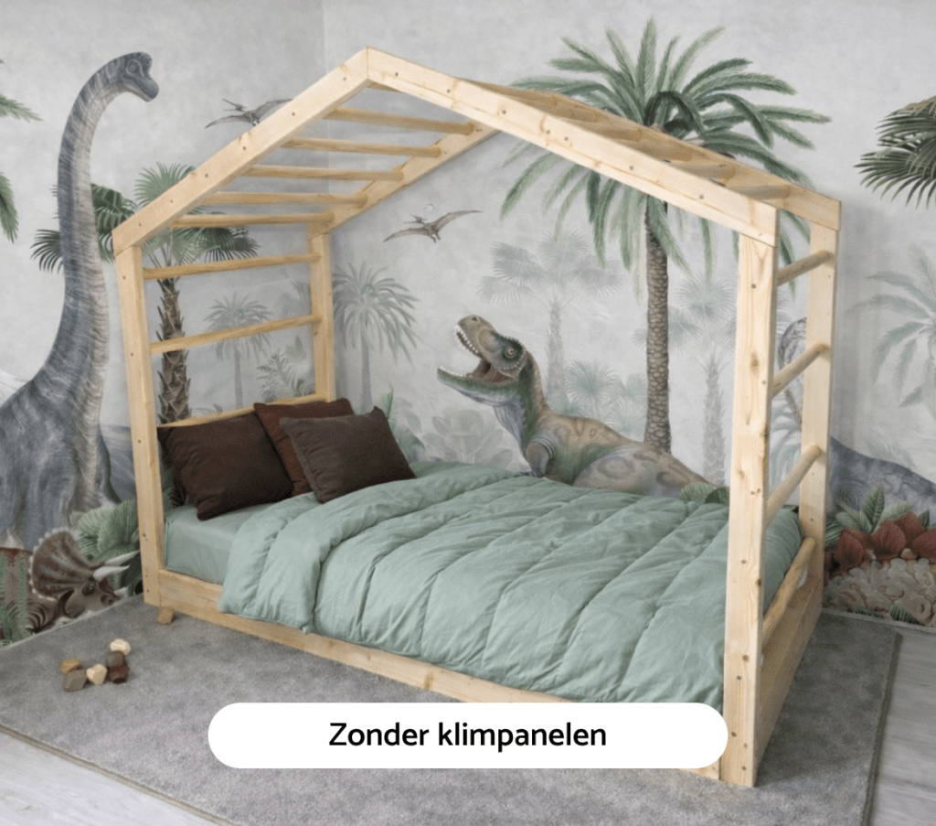 Montessori vloerbed klimbed - zonder klimpanelen