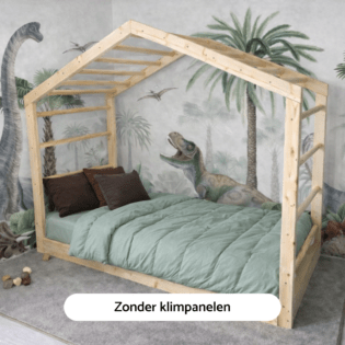 Montessori vloerbed klimbed - zonder klimpanelen