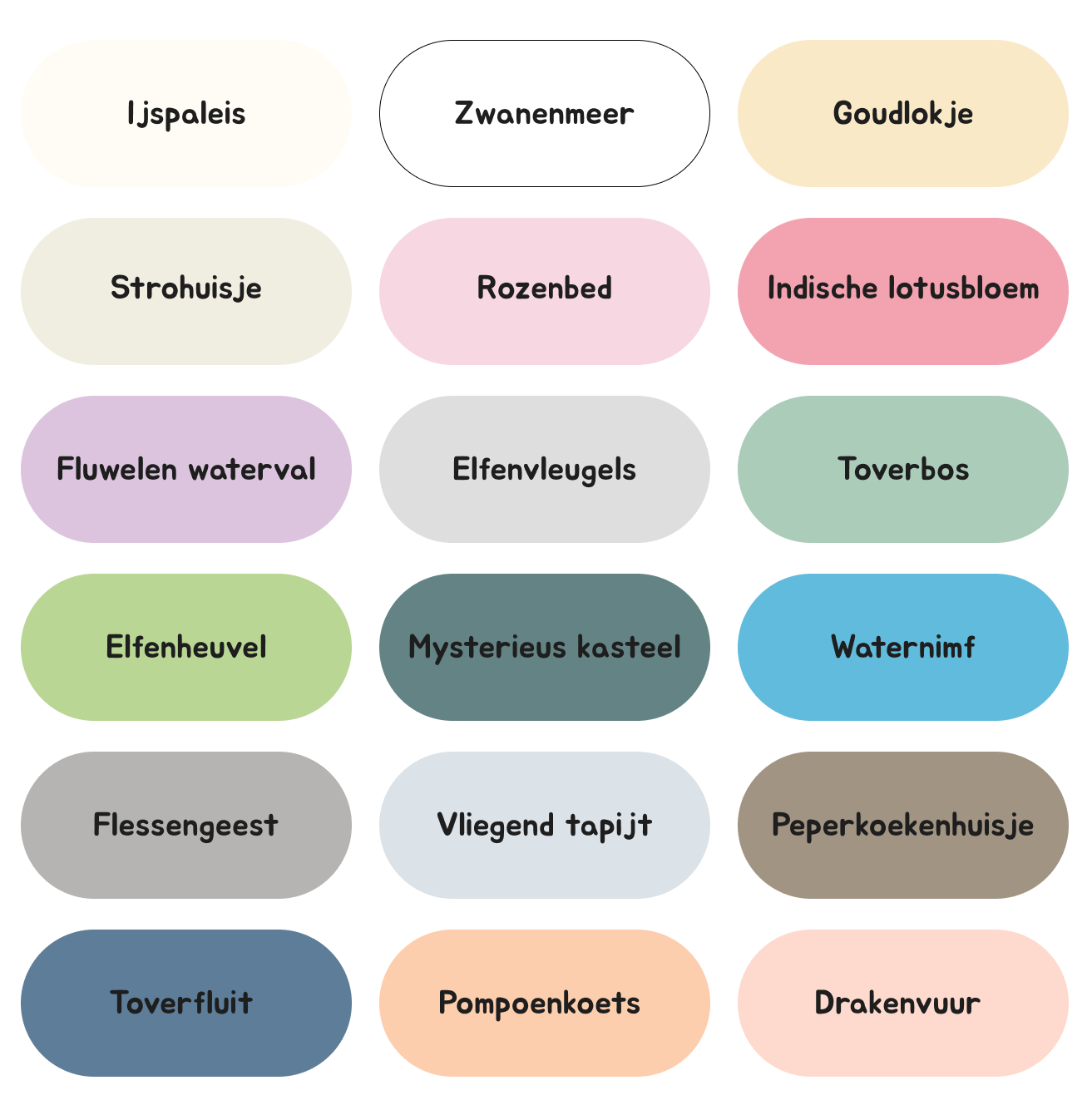 Maatwerk klimbed - kleuren