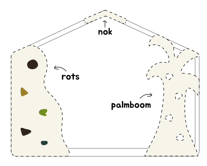 Schets maatwerk klimbed