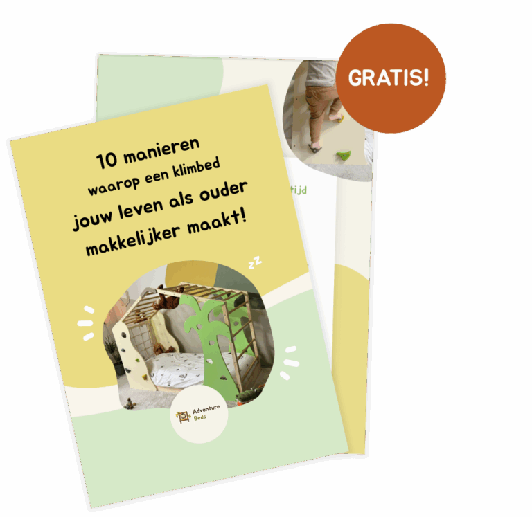 e-book - 10 manieren waarop een klimbed jouw leven als ouder makkelijker maakt