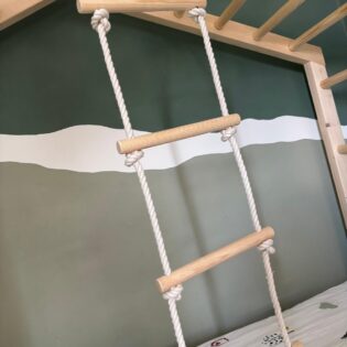 Klimladder hout