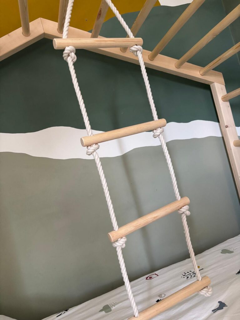 Klimladder hout