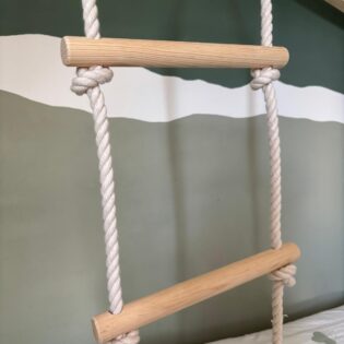 Houten klimladder