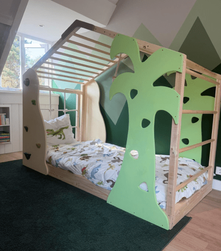Klantfoto Speel- en klimbed